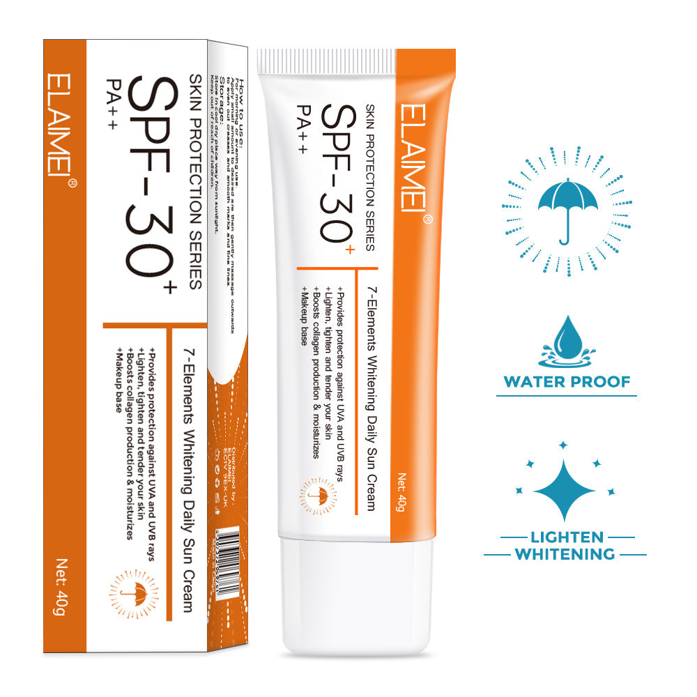 (🎁Early Black Friday Sale - 30% OFF🎁)7-Elements Whitening Daily Sun Cream