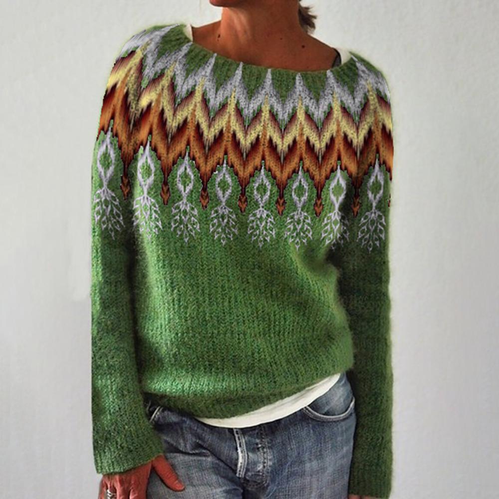 Argyle Chevron Sweater