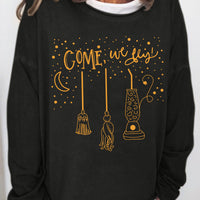 Come We Fly Long Sleeve Blouse