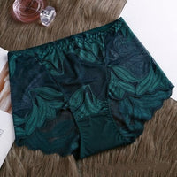 💝Hot Sale 💝-Ladies Silk Lace Handmade Underwear Pack (Buy 2 Get 1 Free)