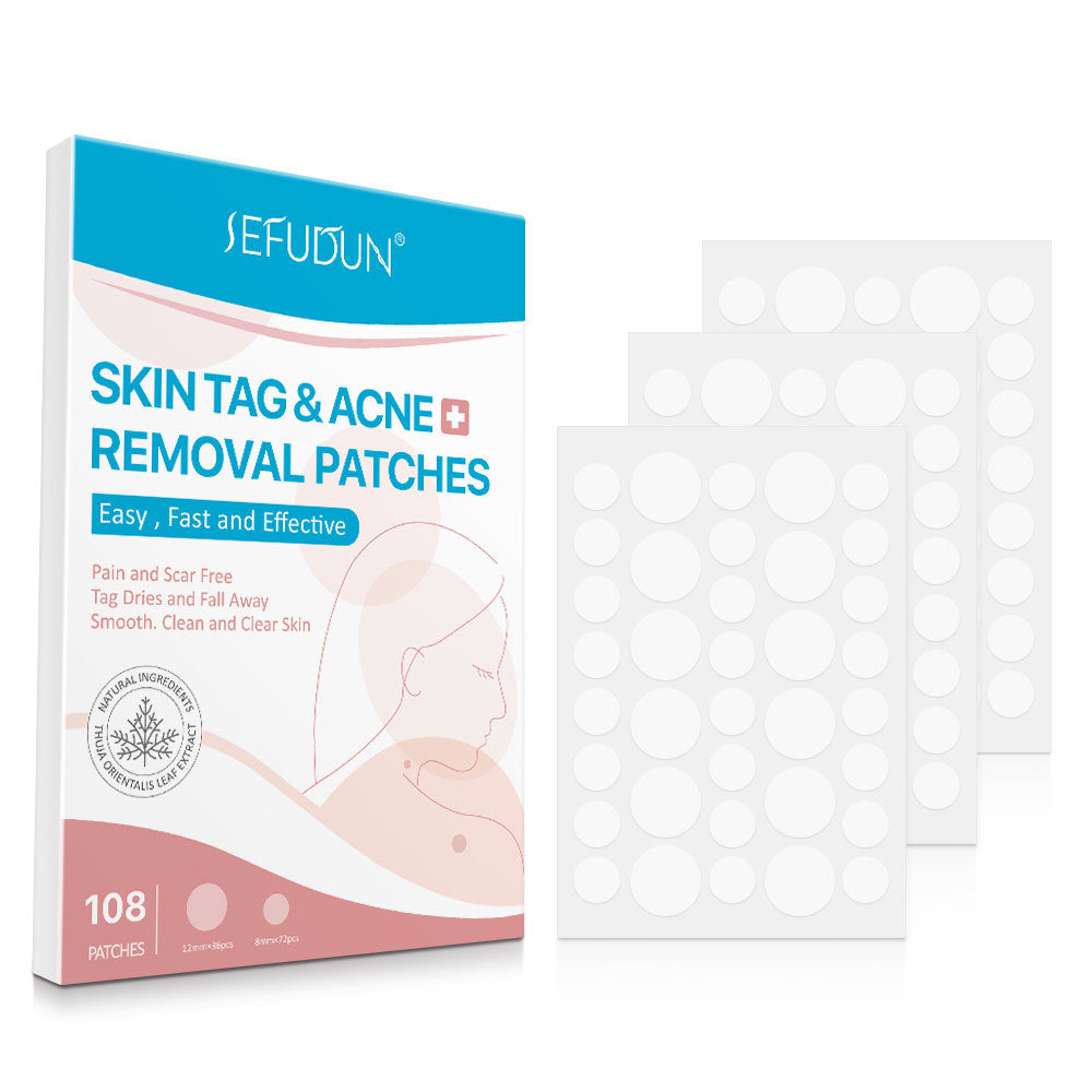(🎁Early Black Friday Sale🎁)SKIN TAG&ACNE REMOVAL PATCHES(108 PIECES)