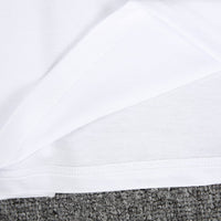 Basic White Print Sleeveless Cami