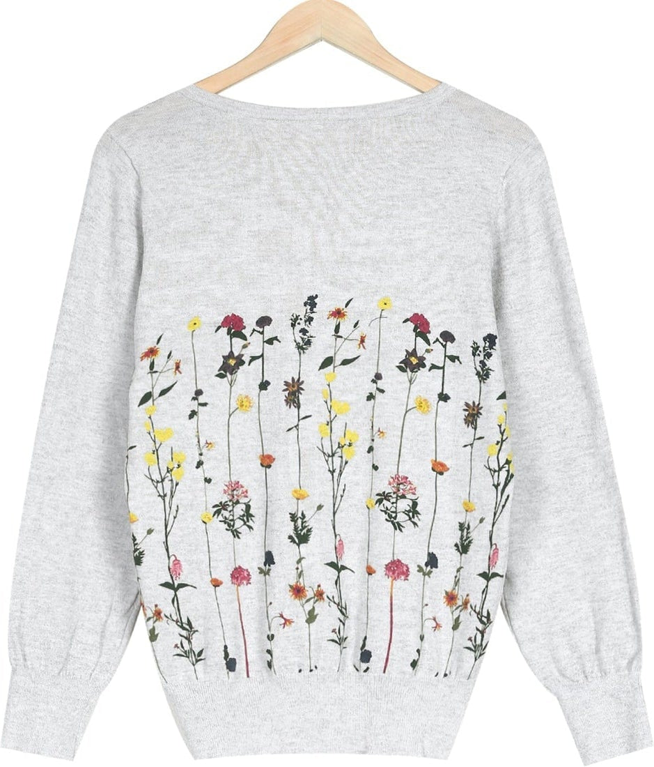 Outside my Garden Floral Print Top