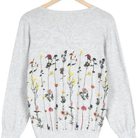 Outside my Garden Floral Print Top