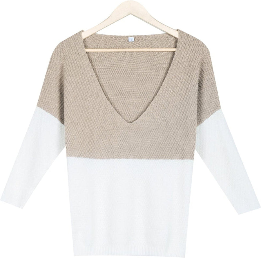 Casual Print Long Sleeve Sweater