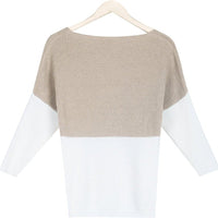 Casual Print Long Sleeve Sweater