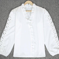 All Day Every Day White Blouse