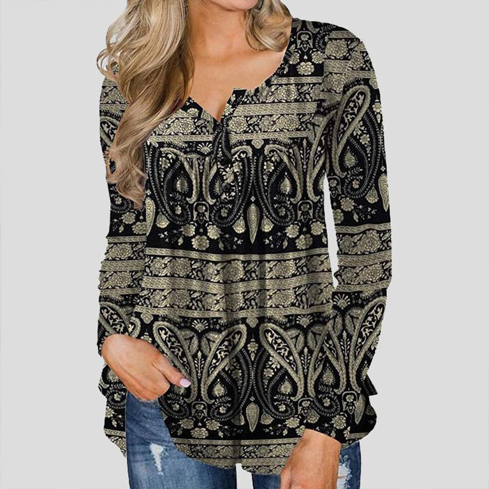 Cool Multicolor Long Sleeve Top