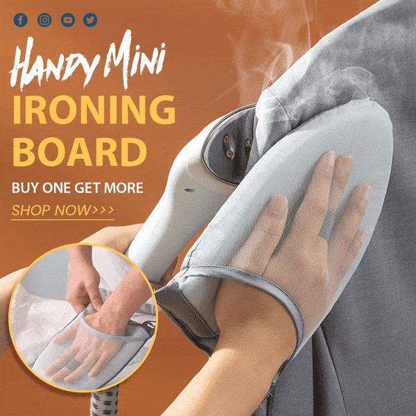 Summer Hot Sale  - Handy Mini Ironing Board - Buy 2 get 1 Free