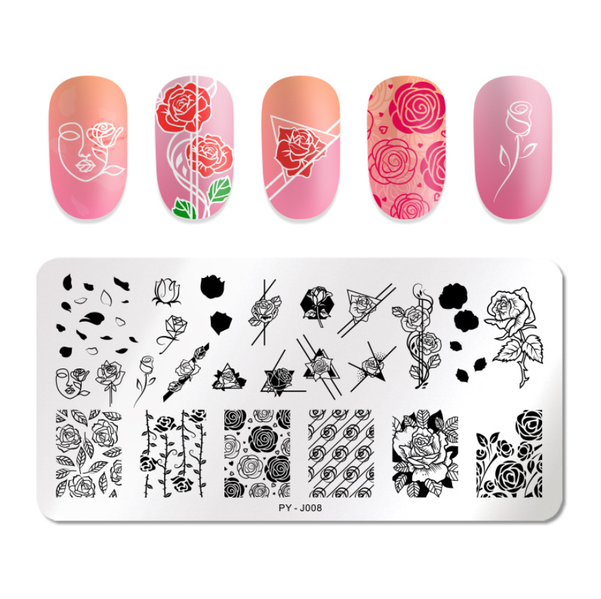 Nail Art Stickers - Roses
