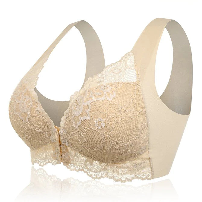 Riceel® SORA BRA Front Closure '5D' Shaping Push Up Bra (Sixty Is The New Sexy!)Pink