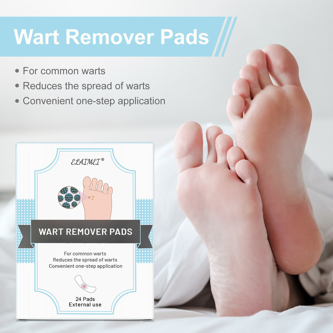 (🔥Hot Sale🔥)WART REMOVER PADS(24 PADS)
