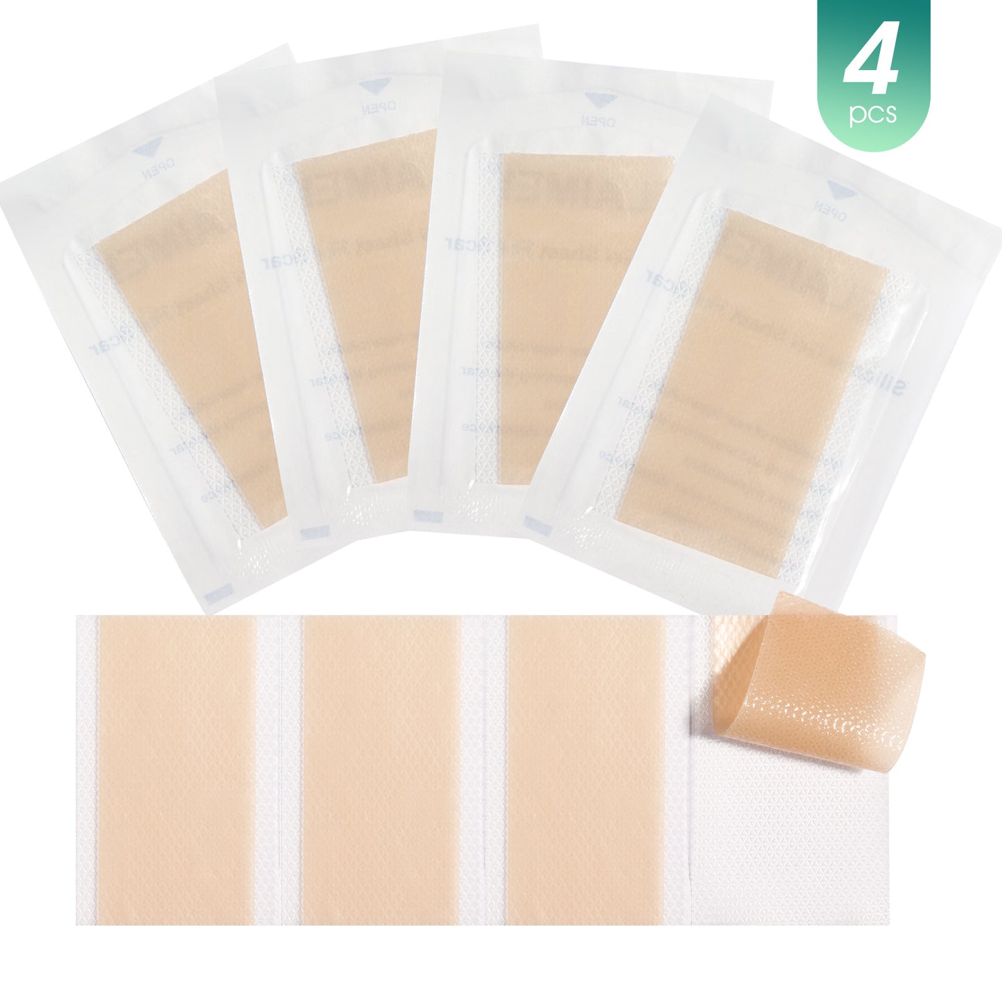 (🎁Hot Sale🎁)SILICONE SCAR SHEETS