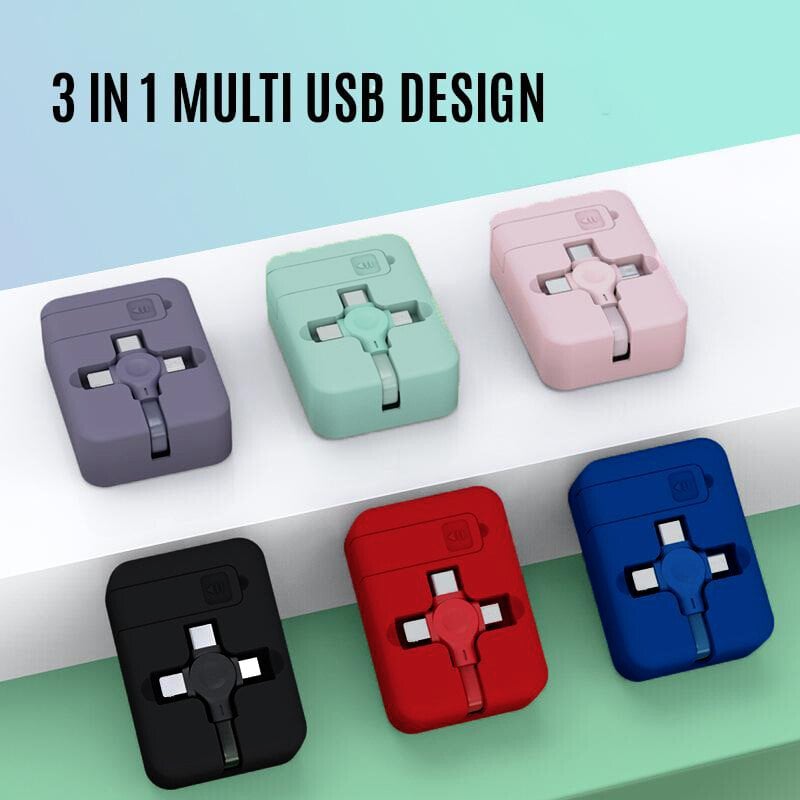 3 in 1 Data Line Charging Line Storage Box🔥Store Promotion🔥