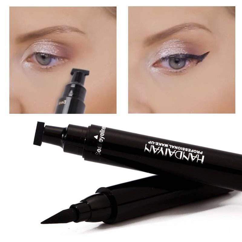 2-in-1 Wing Seal Stamp Eyeliner+One Step Brow Stamp Shaping Kit