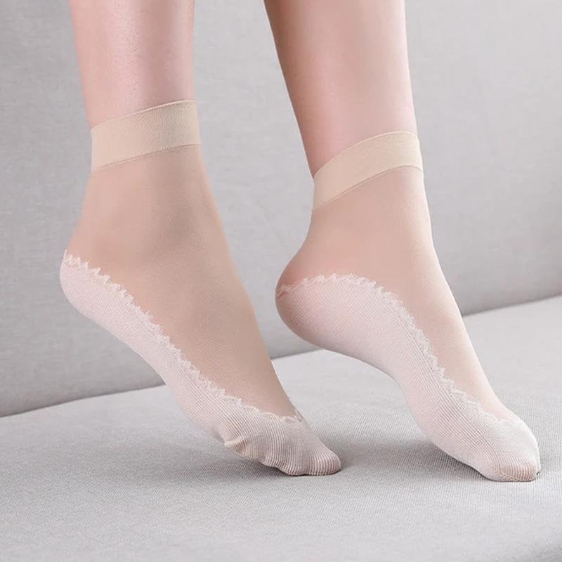Silky Anti-Slip Cotton Socks💖Buy 3 Get 2 Free (5 pairs) 💖