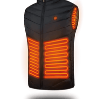(🎁Early Christmas Sale-50% OFF🎁) 2022 Updated Version Two-touch LED Controller Heated Vest For Men & Women With Battery Pack