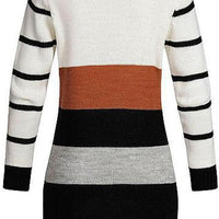 Lucky Charm Striped Sweater Dress