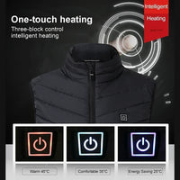 Back Neck Second Zone Immediate Warm Heating Vest