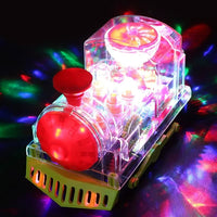 Electric Transparent Gear Toy For Kids