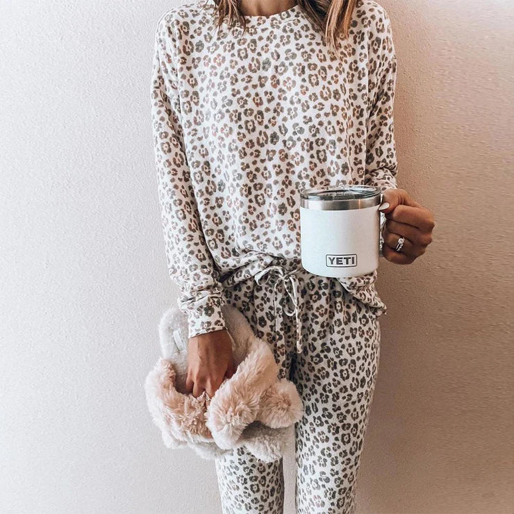 Well Rested Leopard Print Set
